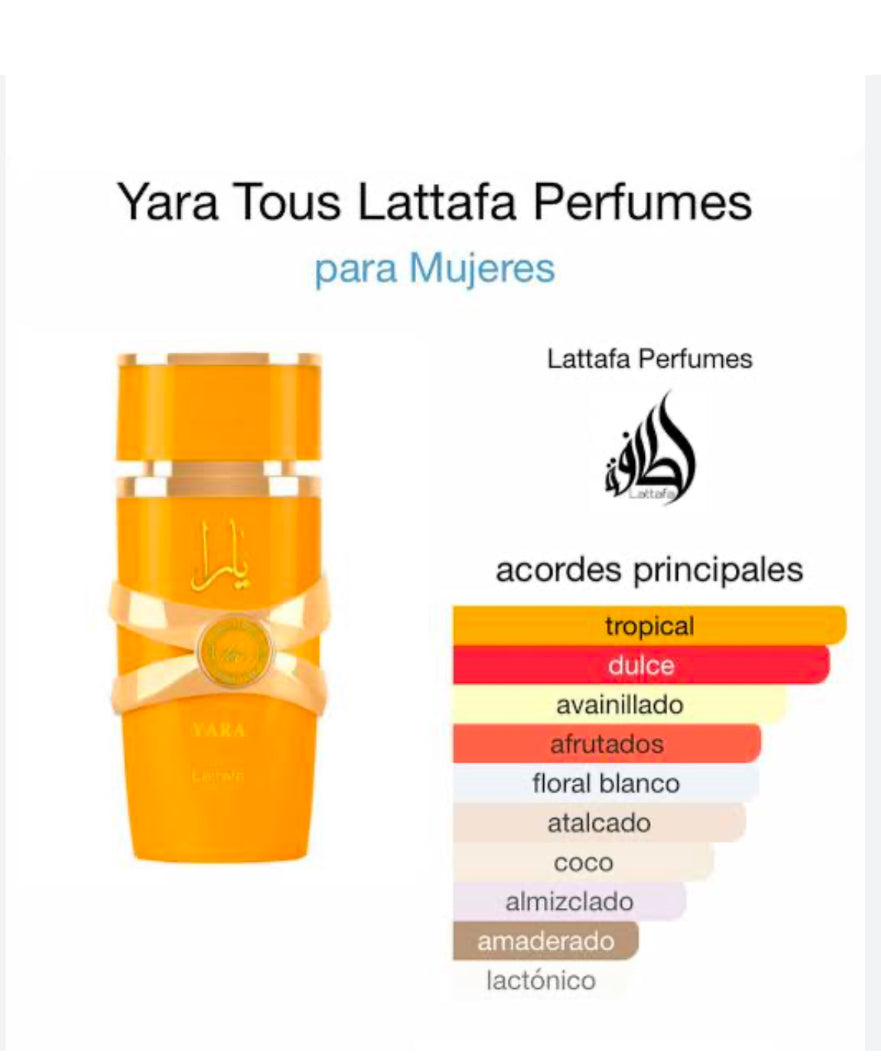 🌸✨ Yara Tous 100ml + Envio Gratis