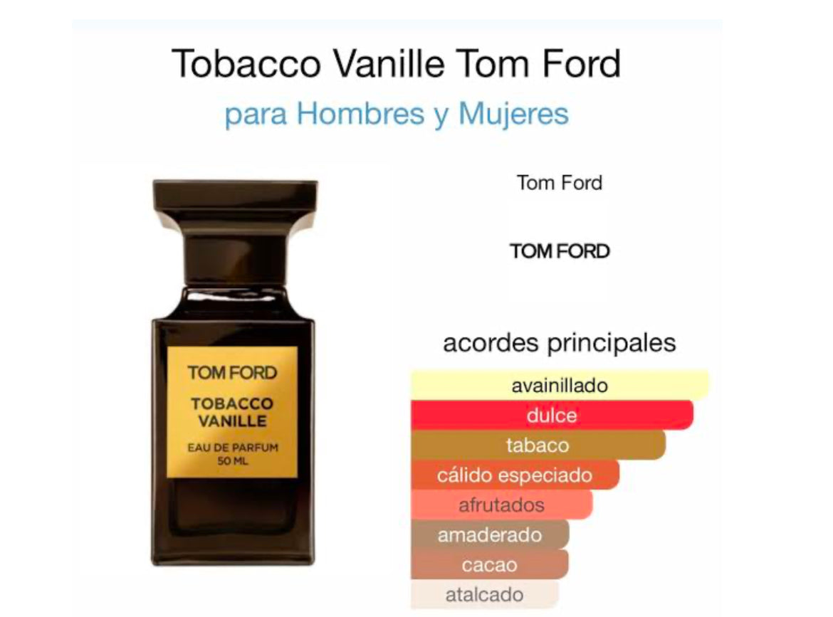 🔥🌟 Tom Ford Tobacco Vanille 🌟🔥 + Envio Gratis