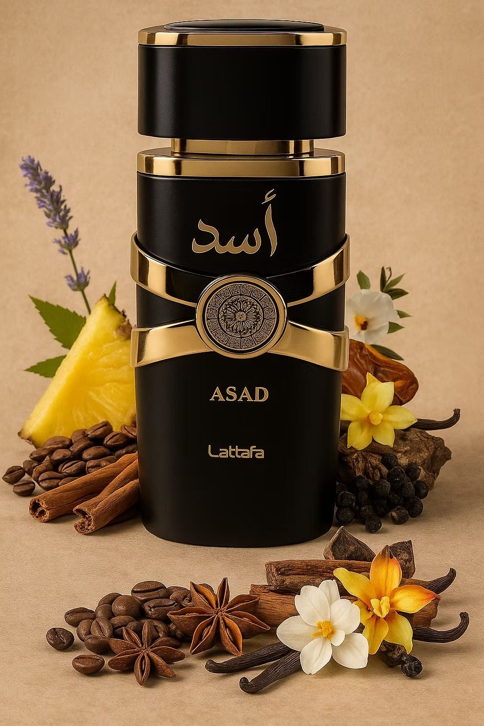 🖤 Perfume Asad – Lattafa + Envio Gratis