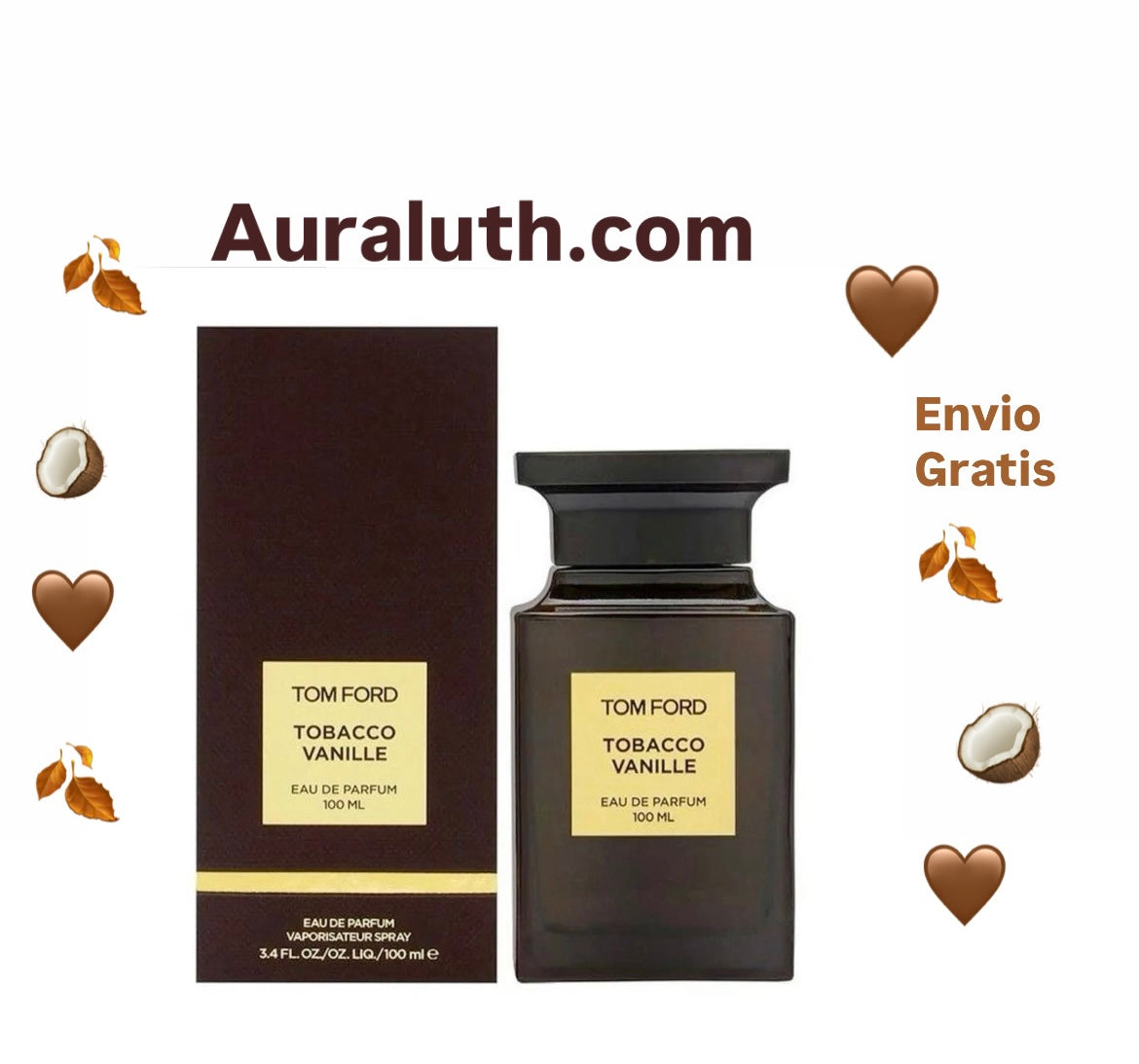 🔥🌟 Tom Ford Tobacco Vanille  🌟🔥 + Envio Gratis