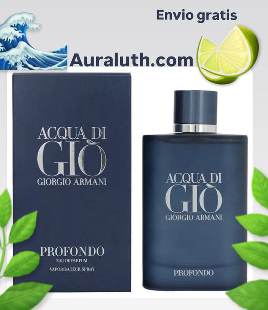 🌊 Acqua di Giò Profondo – Giorgio Armani 🌊 + Envio Gratis