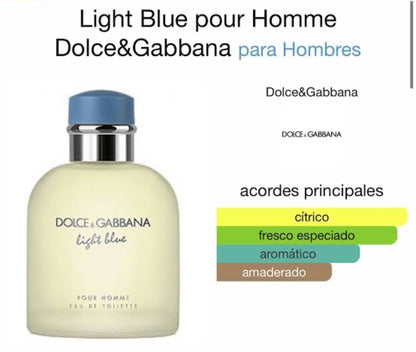 💙 Dolce & Gabbana Light Blue Men + Envio Gratis