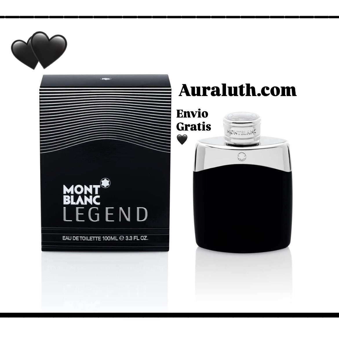 ⚫ Mont Blanc Legend Men – Eau de Toilette ⚫