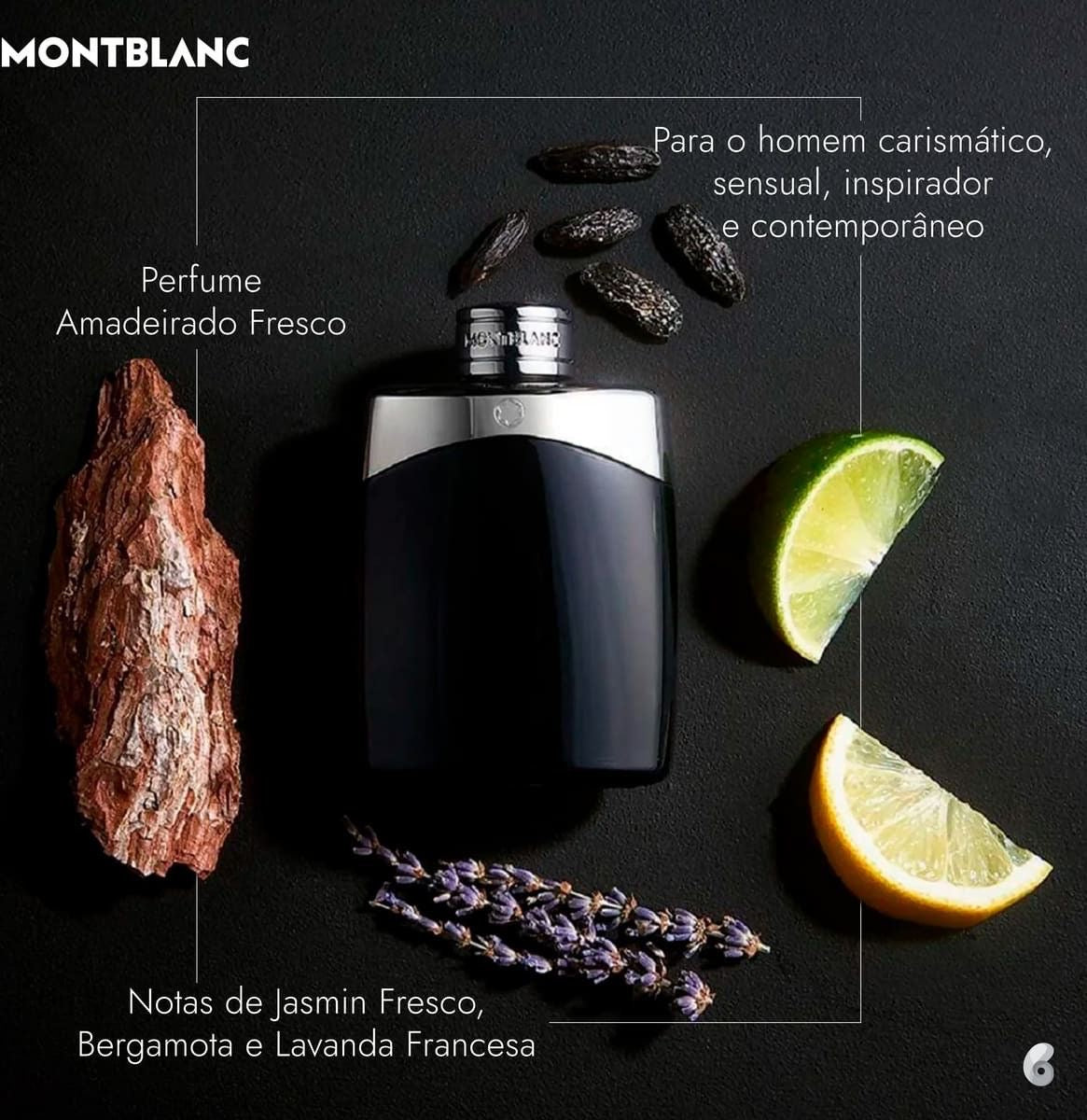 ⚫ Mont Blanc Legend Men – Eau de Toilette ⚫