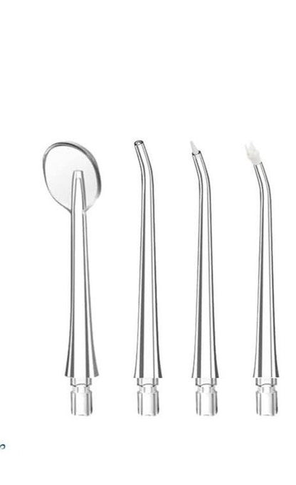 Irrigador Bucal Portátil Recargable | Limpieza Dental Profesional en Casa | 4 puntas + Envio Gratis