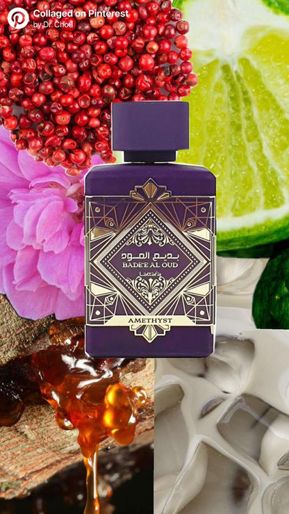 Perfume Bade'e Al Oud Amethyst | Lattafa Morada + Envio Gratis