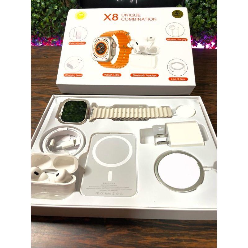 Combo Smartwatch X8 Ultra + Power bank y accesorios + Envio Gratis