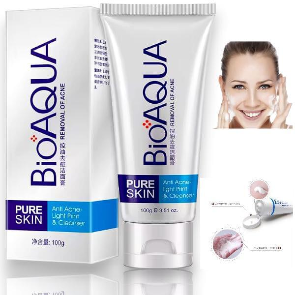 Jabón -  Limpiador Facial BioAQUA Anti Acne + Envio Gratis