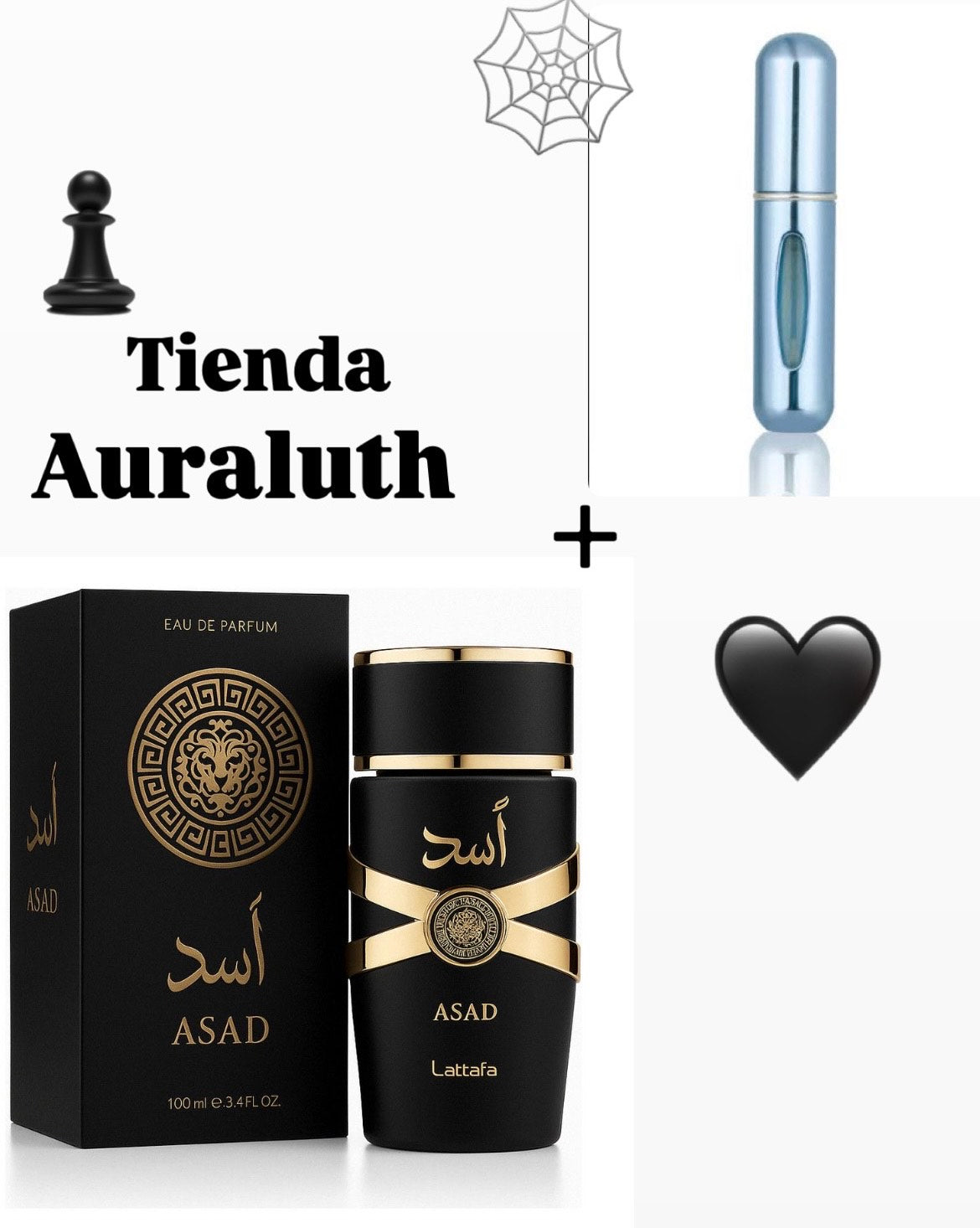 🖤 Perfume Asad – Lattafa + Envio Gratis
