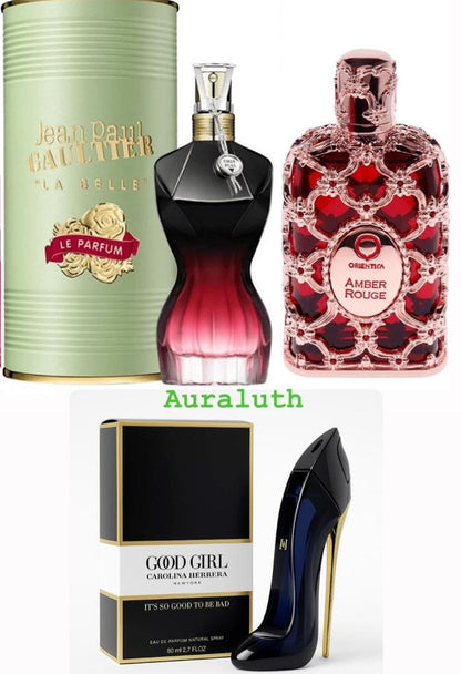 Combo Reinas del Deseo: Good Girl | La belle | Amber Rouge + Envio Gratis