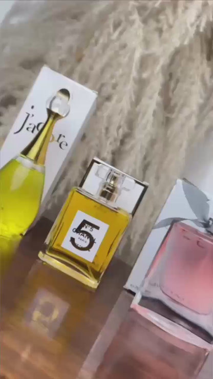 Combo Perfumes de Lujo: J’adore, Chanel Nº5 y La Vie Est Belle + Envio Gratis