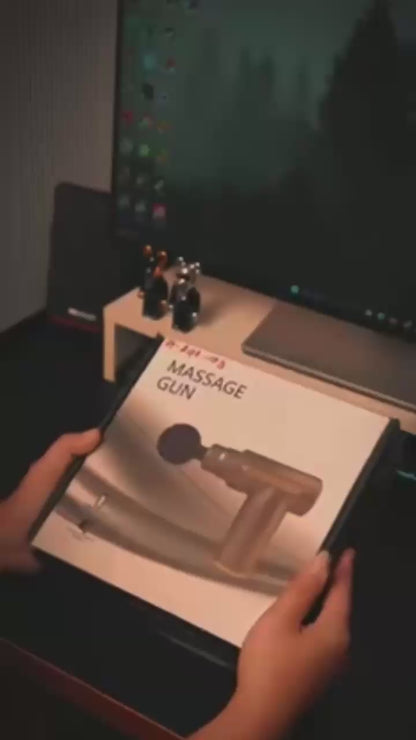 Pistola Masajeadora de Alto Rendimiento + Envio Gratis